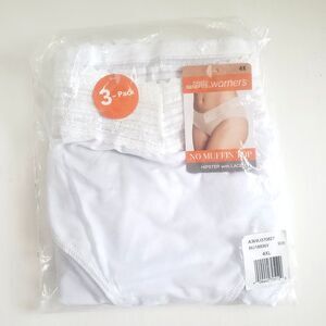 NWT Warner's Hipster 3 Pack Panties Size 4X Lace No Muffin Top Blissful Benefits